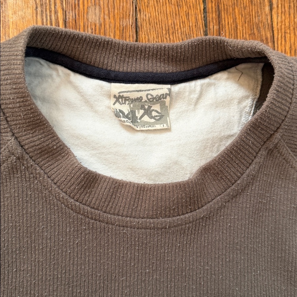 ‘04 Extreme Gear Y2K Vintage Striped Crewneck Sweater - Picture 4 of 16